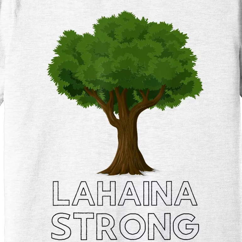 Maui Hawaii Strong Maui Wildfire Lahaina Survivor Premium T-Shirt