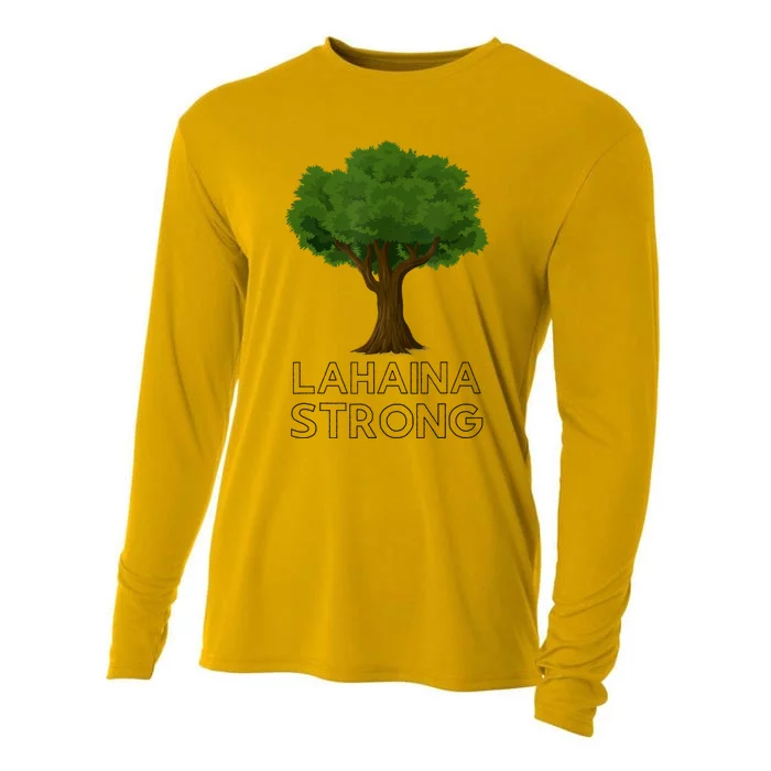 Maui Hawaii Strong Maui Wildfire Lahaina Survivor Cooling Performance Long Sleeve Crew