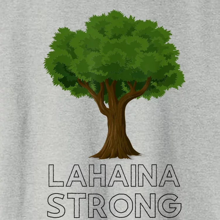 Maui Hawaii Strong Maui Wildfire Lahaina Survivor Women's Crop Top Tee