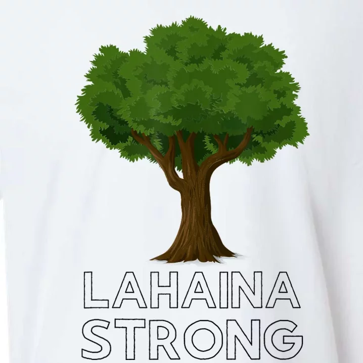 Maui Hawaii Strong Maui Wildfire Lahaina Survivor Sueded Cloud Jersey T-Shirt