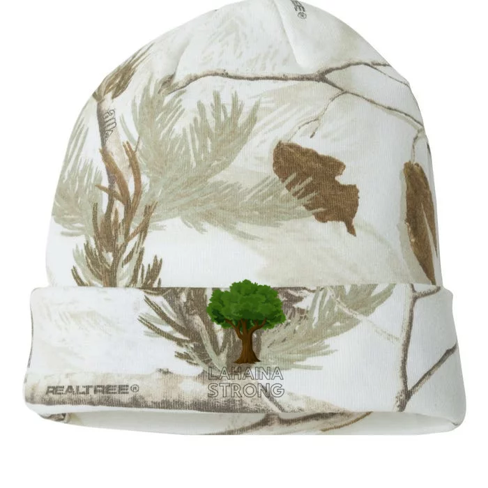 Maui Hawaii Strong Maui Wildfire Lahaina Survivor Kati - 12in Camo Beanie