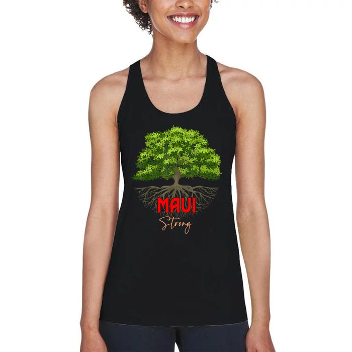 Maui Hawaii Strong Women's Racerback Tank