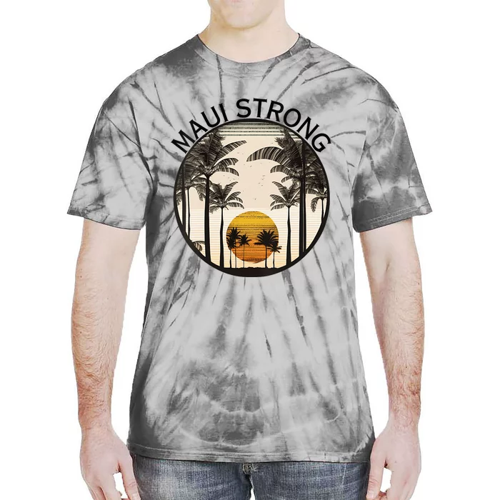 Maui Hawaii Strong Pray For Maui Pray For Lahaina Hawaii Tie-Dye T-Shirt