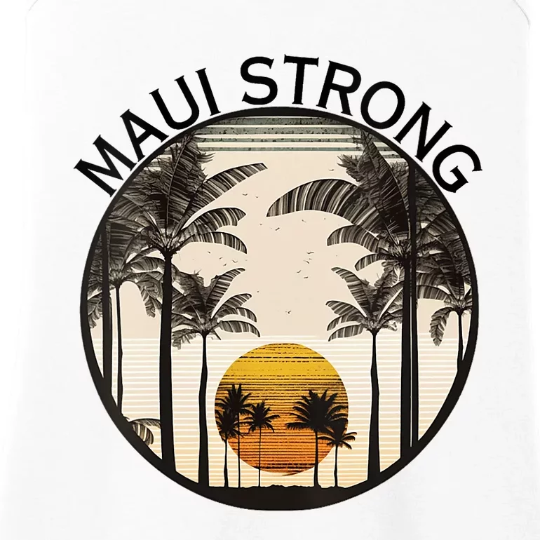 Maui Hawaii Strong Pray For Maui Pray For Lahaina Hawaii Ladies Essential Tank