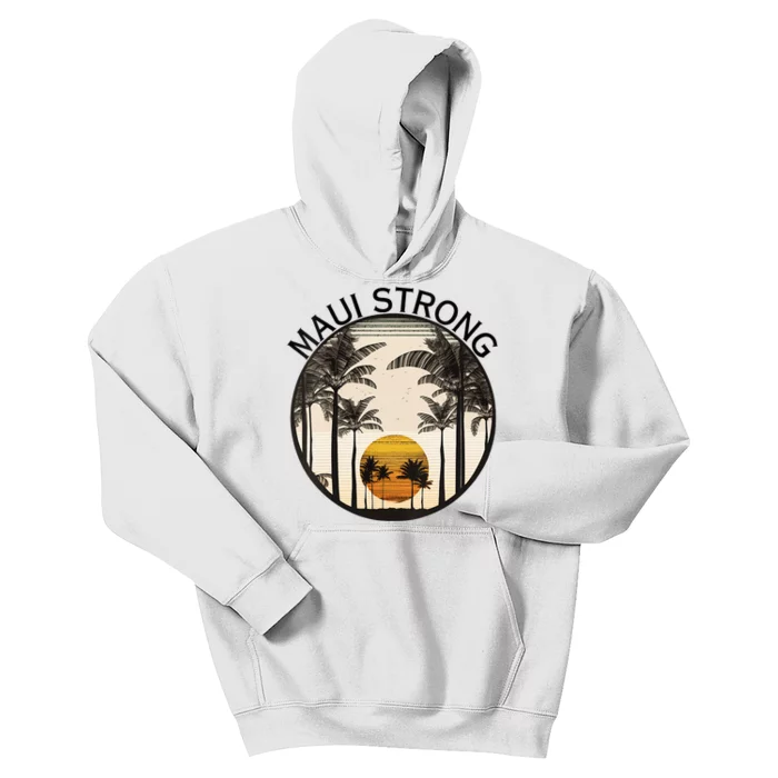 Maui Hawaii Strong Pray For Maui Pray For Lahaina Hawaii Kids Hoodie