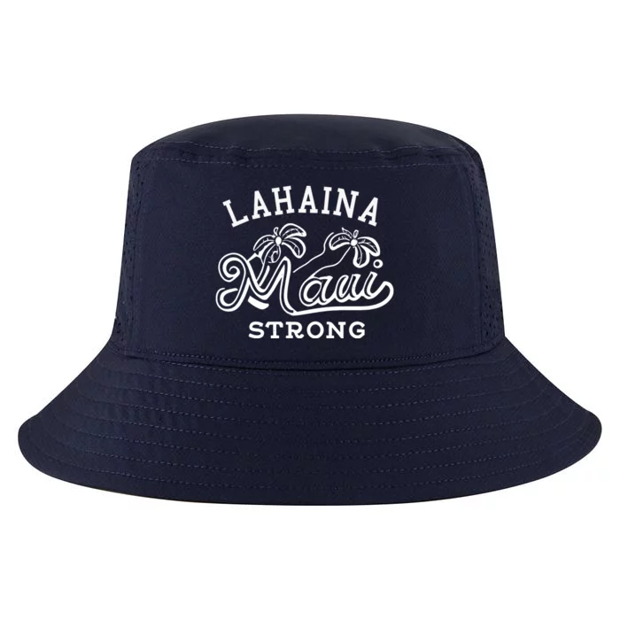 Maui Hawaii Shoreline Supportive Golden Maui Strong Lahaina Banyan Tree Cool Comfort Performance Bucket Hat