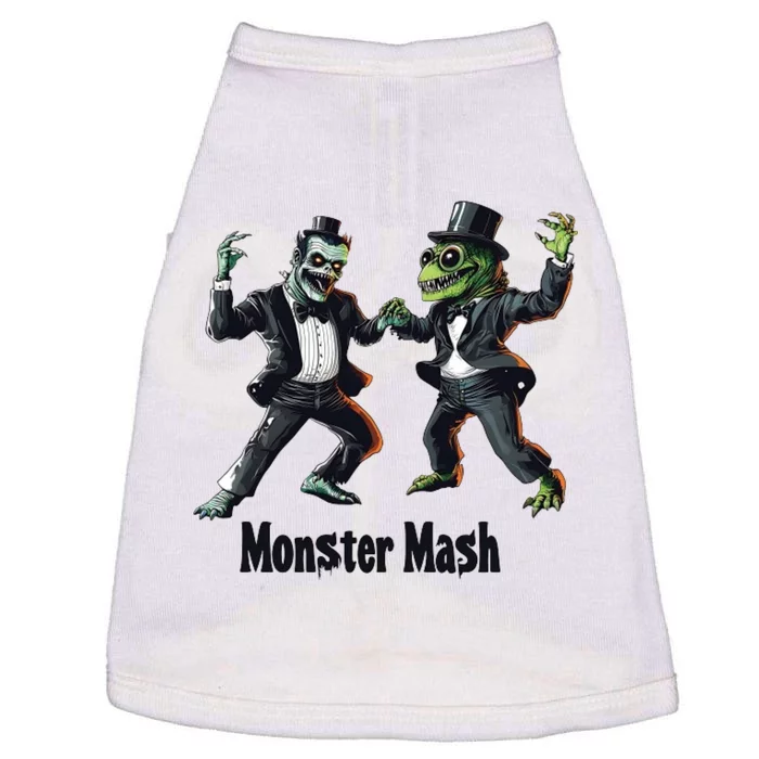 Monster Halloween Spooky Horror Season Matching Team Doggie Tank