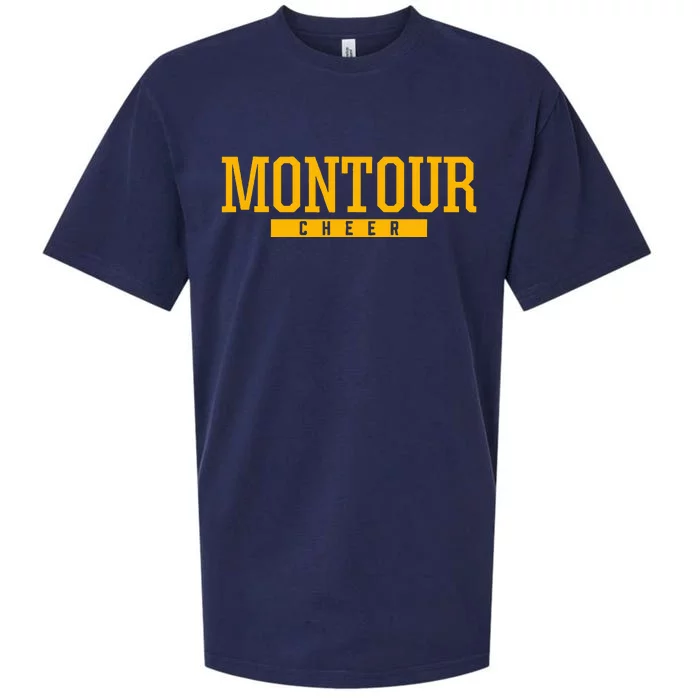 Montour High School Cheer Sueded Cloud Jersey T-Shirt