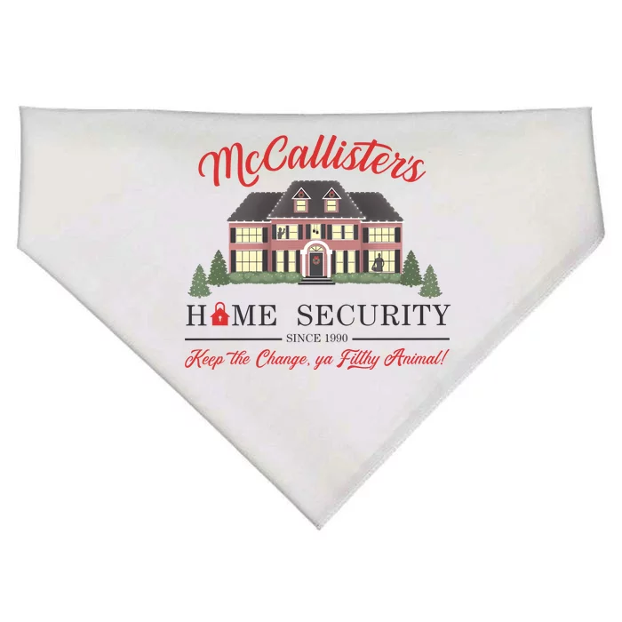 Mccallister Home Security Keep The Change Ya Filthy Animal Christmas Movie USA-Made Doggie Bandana