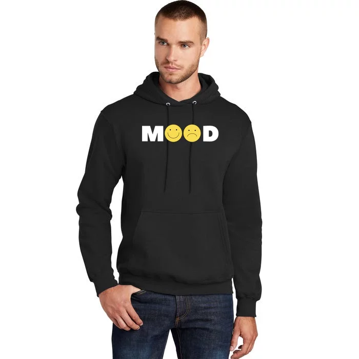 Mood Happy Sad Smiley Face Tall Hoodie