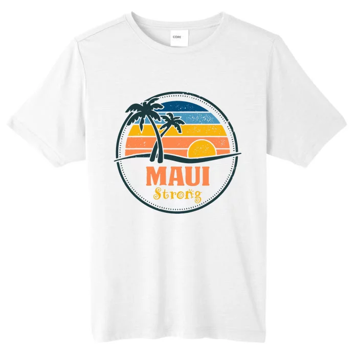 Maui Hawaii Strong Pray For Maui Vintage Design ChromaSoft Performance T-Shirt