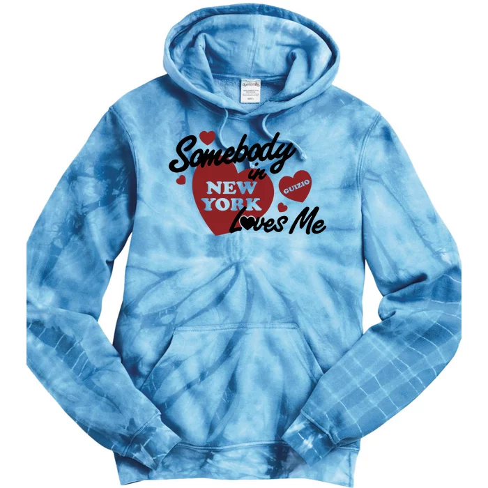 Mia Healey Somebody In New York Loves Me Guizio Tie Dye Hoodie