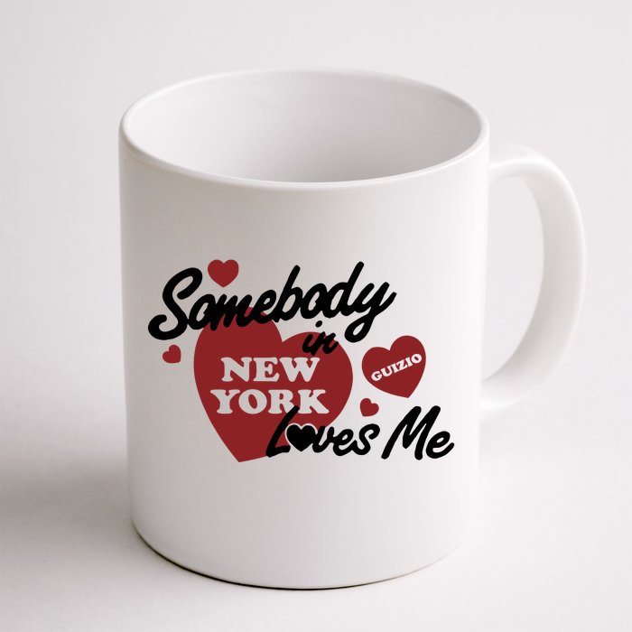 Mia Healey Somebody In New York Loves Me Guizio Front & Back Coffee Mug