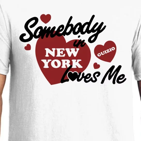 Mia Healey Somebody In New York Loves Me Guizio Pajama Set