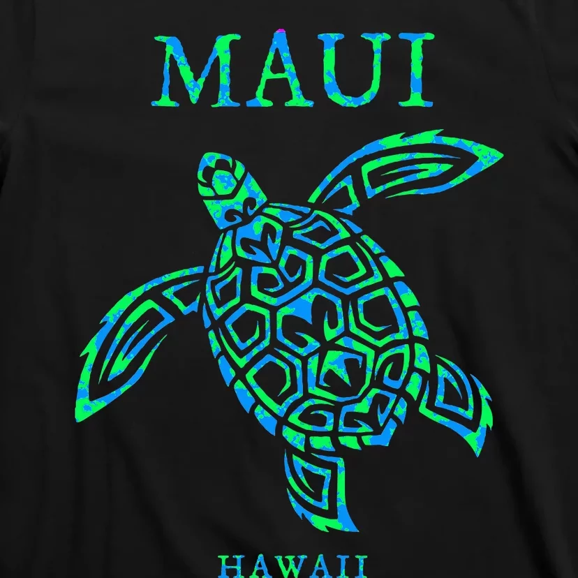 Maui Hawaii Sea Turtle Vacation Souvenir T-Shirt