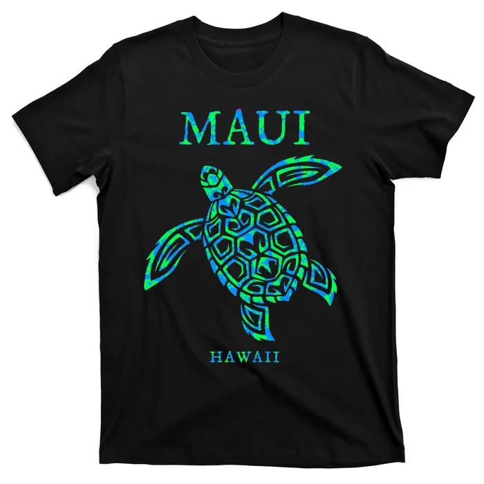 Maui Hawaii Sea Turtle Vacation Souvenir T-Shirt