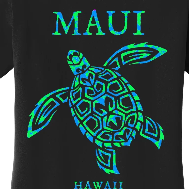 Maui Hawaii Sea Turtle Vacation Souvenir Women's T-Shirt