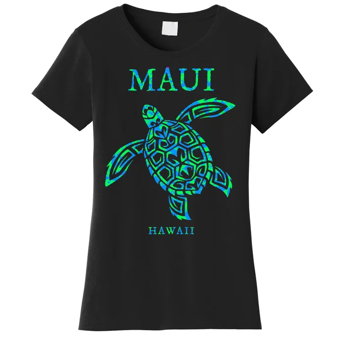 Maui Hawaii Sea Turtle Vacation Souvenir Women's T-Shirt