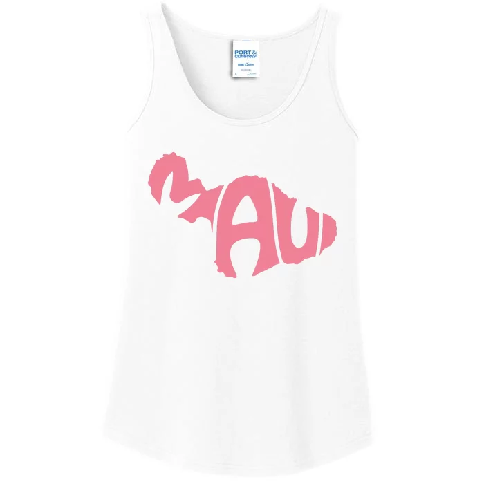 Maui Hawaii Strong Maui Wildfire Lahaina Survivor Ladies Essential Tank