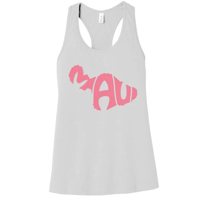 Maui Hawaii Strong Maui Wildfire Lahaina Survivor Women's Racerback Tank