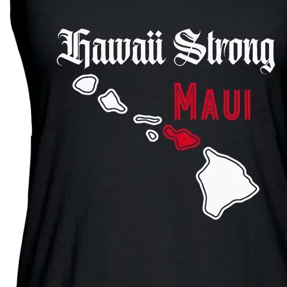 Maui Hawaii Strong Hawaii Ladies Essential Flowy Tank