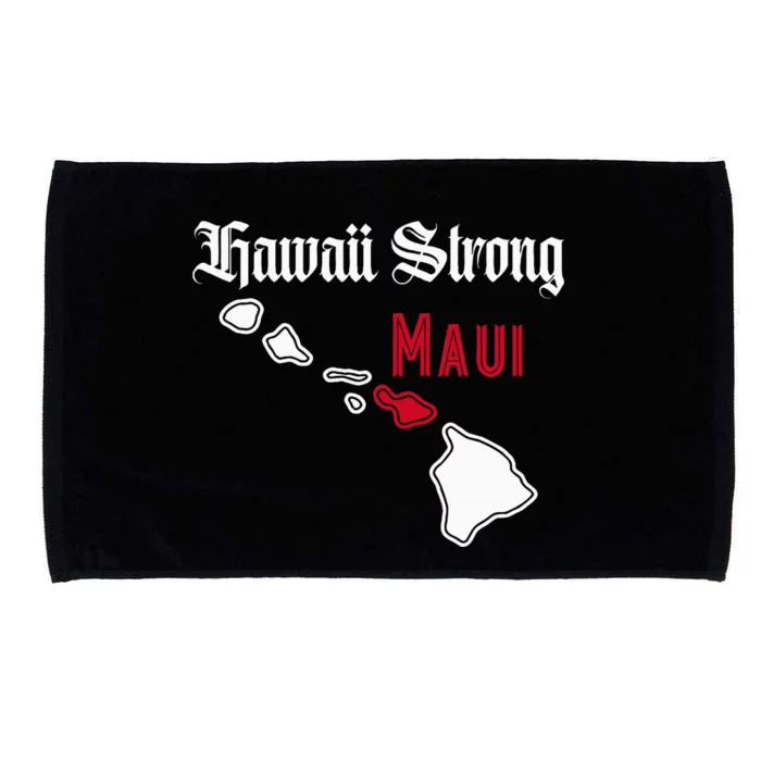 Maui Hawaii Strong Hawaii Microfiber Hand Towel