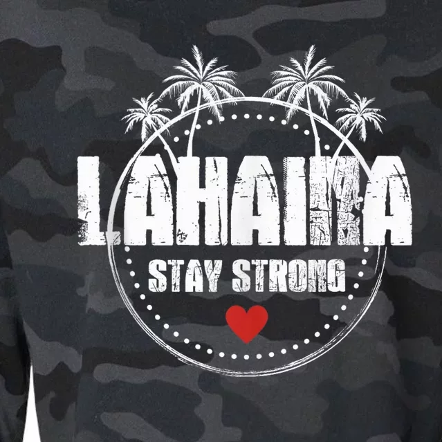 Maui Hawaii Strong Maui Lahaina Cropped Pullover Crew