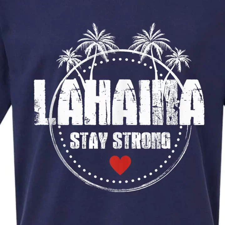 Maui Hawaii Strong Maui Lahaina Sueded Cloud Jersey T-Shirt