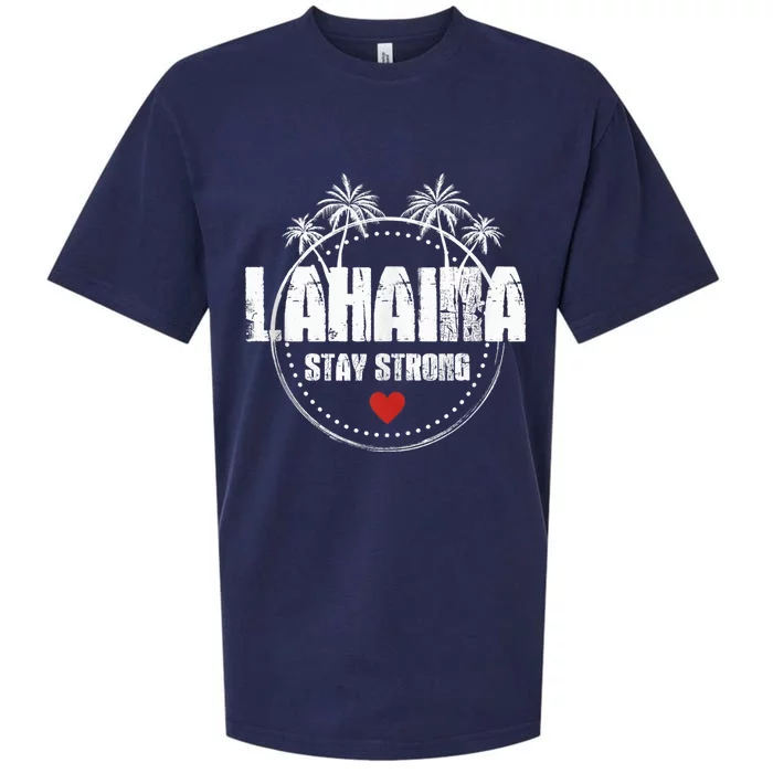 Maui Hawaii Strong Maui Lahaina Sueded Cloud Jersey T-Shirt