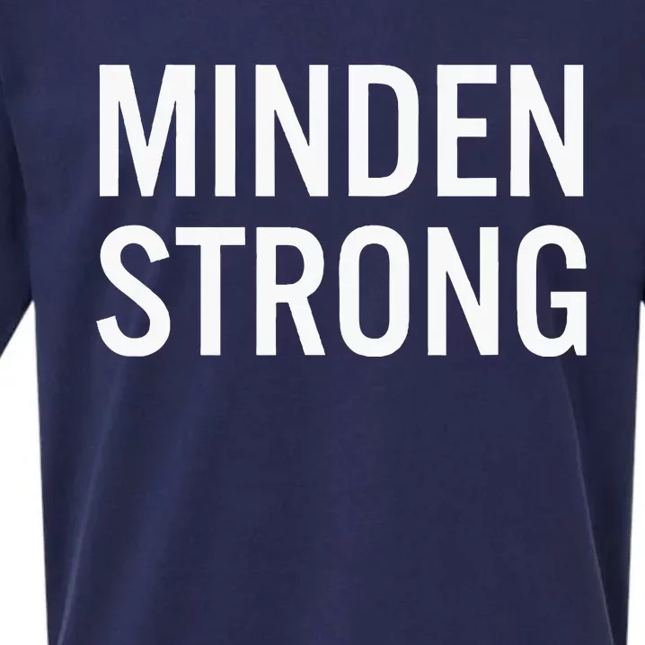 Minden High School Strong Sueded Cloud Jersey T-Shirt