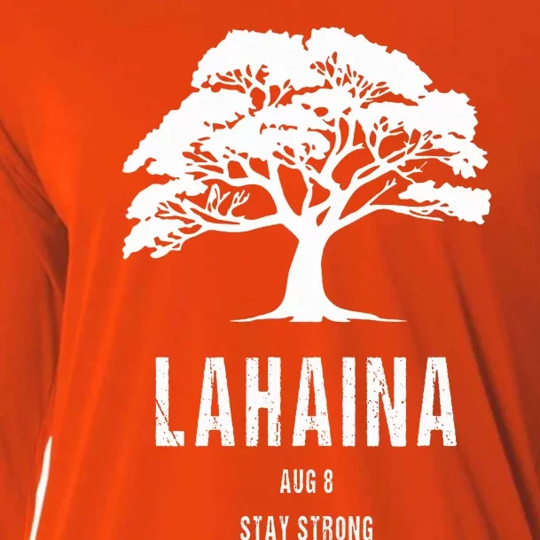 Maui Hawaii Strong Maui Wildfire Lahaina Survivor Cooling Performance Long Sleeve Crew