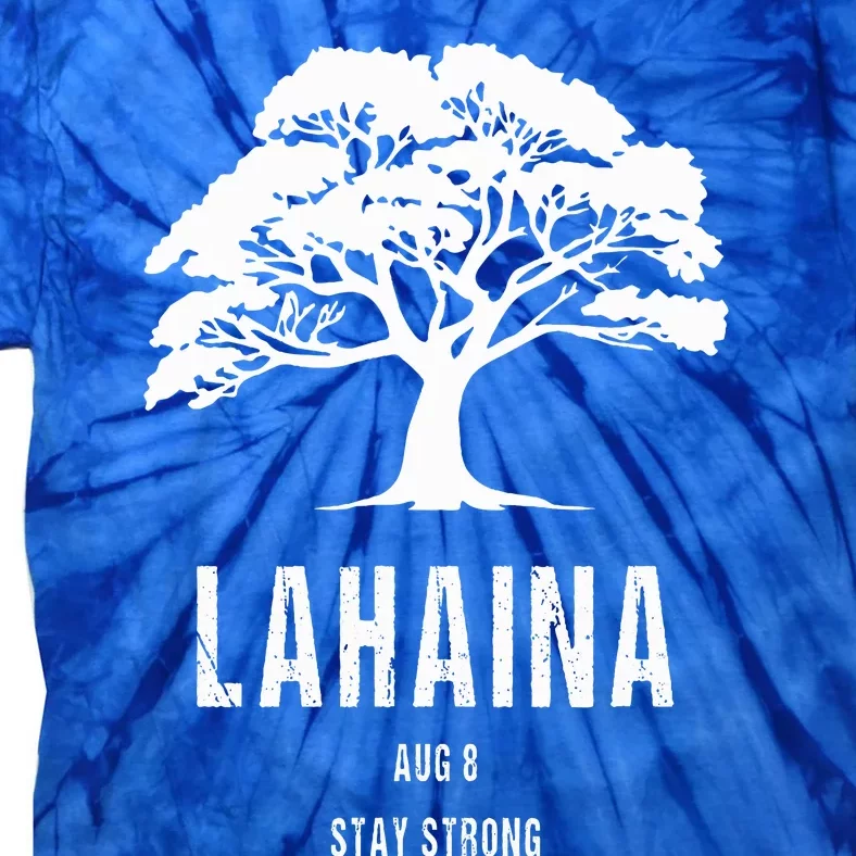 Maui Hawaii Strong Maui Wildfire Lahaina Survivor Tie-Dye T-Shirt