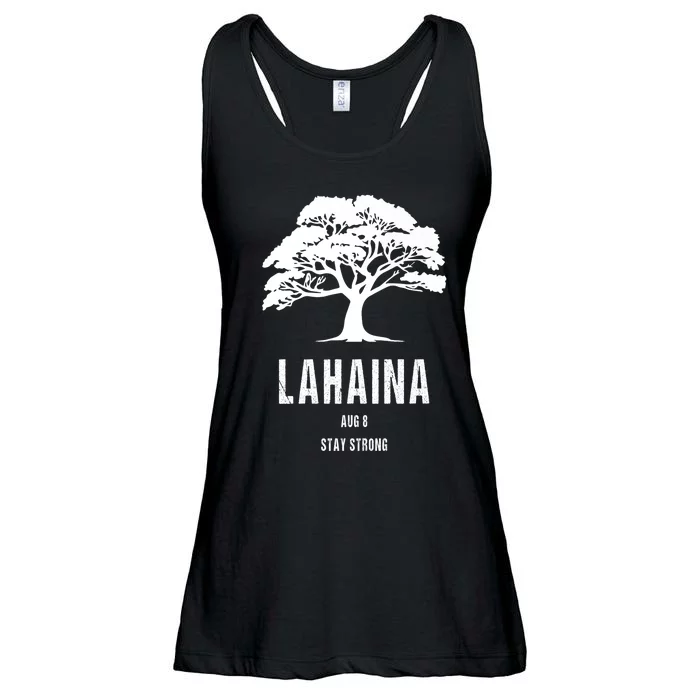 Maui Hawaii Strong Maui Wildfire Lahaina Survivor Ladies Essential Flowy Tank