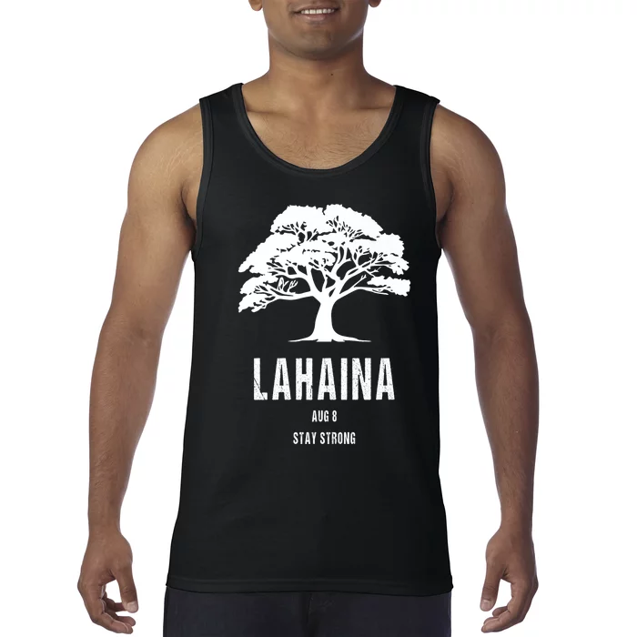 Maui Hawaii Strong Maui Wildfire Lahaina Survivor Tank Top