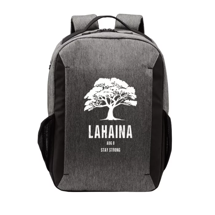 Maui Hawaii Strong Maui Wildfire Lahaina Survivor Vector Backpack