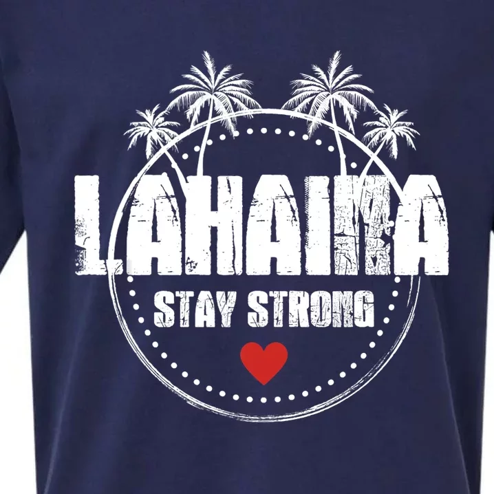 Maui Hawaii Strong Maui Lahaina Sueded Cloud Jersey T-Shirt