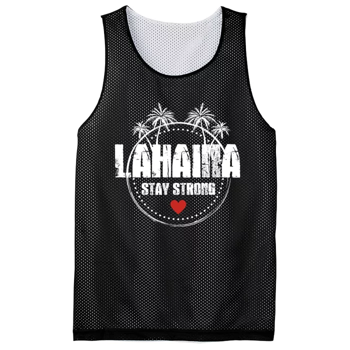 Maui Hawaii Strong Maui Lahaina Mesh Reversible Basketball Jersey Tank