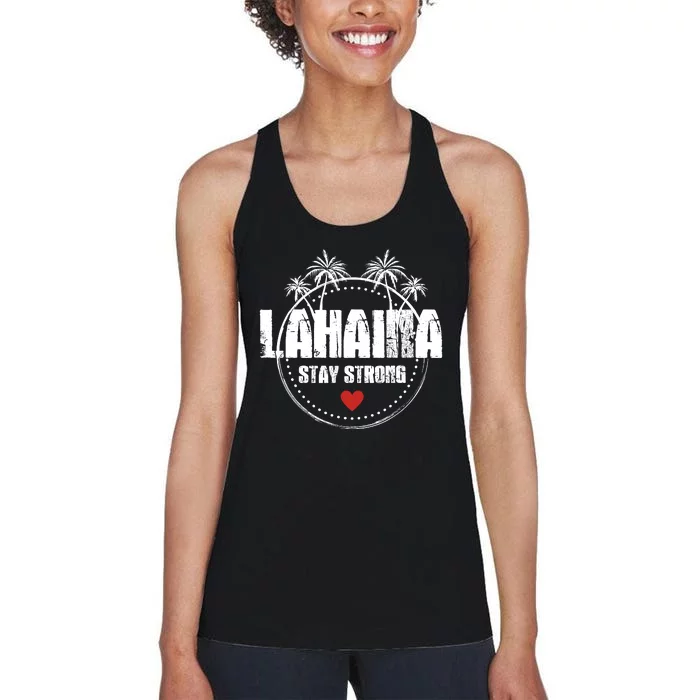 Maui Hawaii Strong Maui Lahaina Women's Racerback Tank