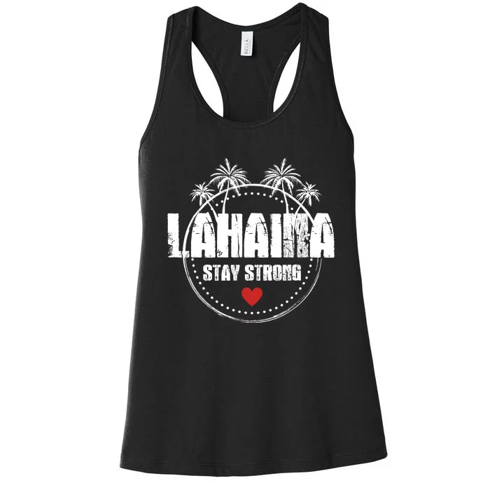 Maui Hawaii Strong Maui Lahaina Women's Racerback Tank