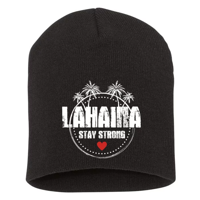 Maui Hawaii Strong Maui Lahaina Short Acrylic Beanie