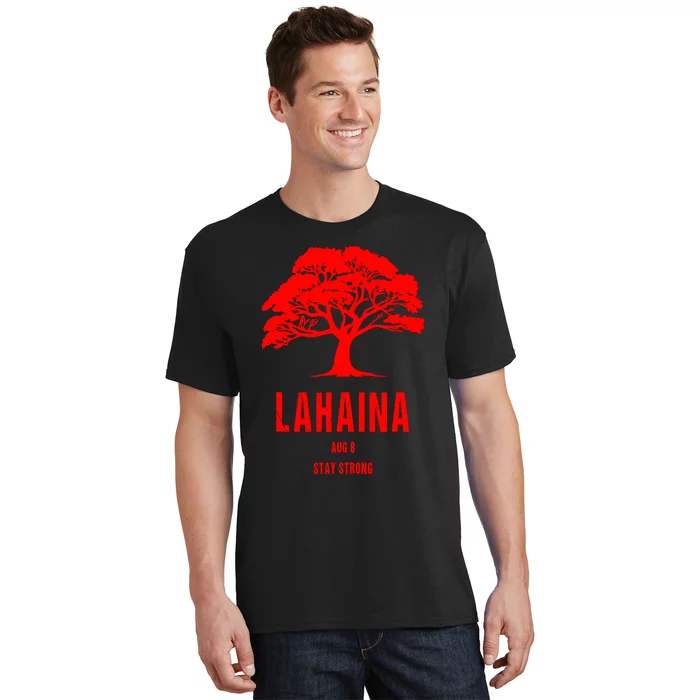 Maui Hawaii Strong Maui Wildfire Lahaina Survivor T-Shirt