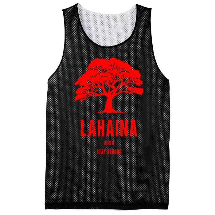 Maui Hawaii Strong Maui Wildfire Lahaina Survivor Mesh Reversible Basketball Jersey Tank