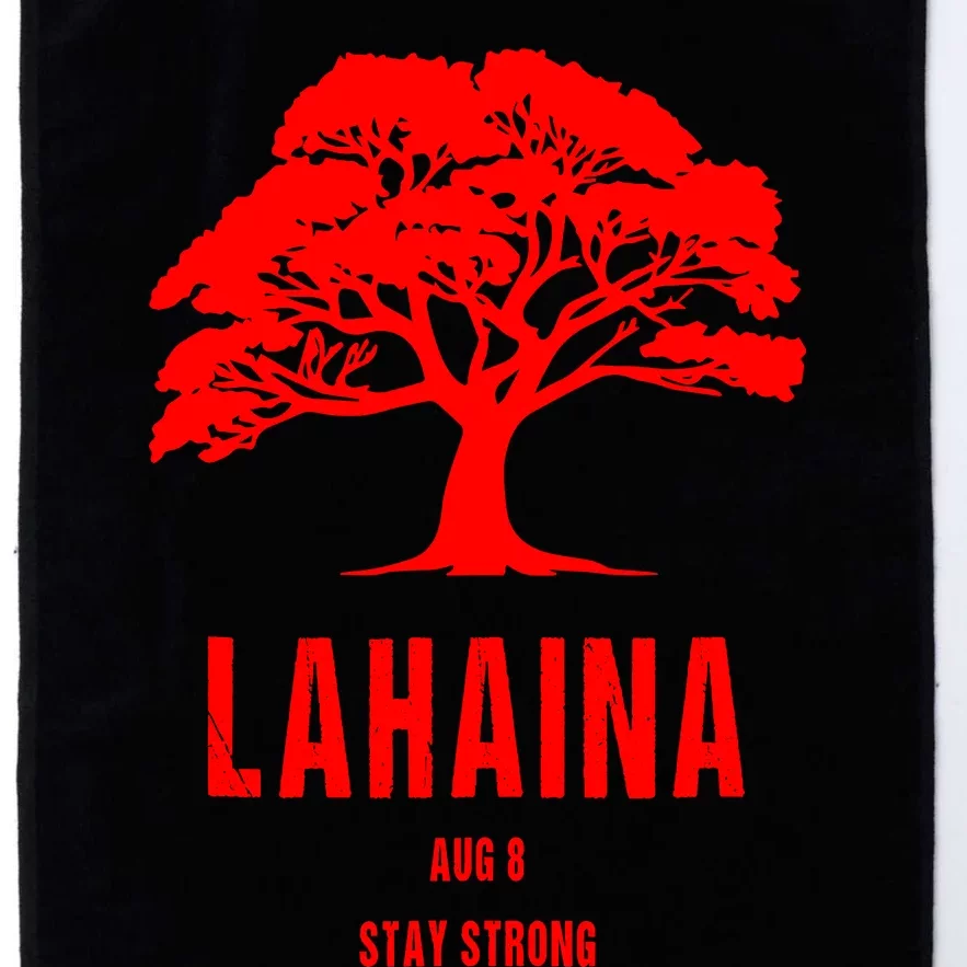 Maui Hawaii Strong Maui Wildfire Lahaina Survivor Platinum Collection Golf Towel