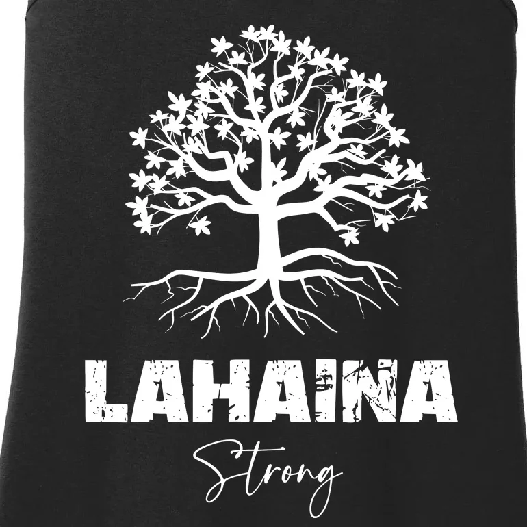 Maui Hawaii Strong Maui Wildfire Lahaina Survivor Ladies Essential Tank