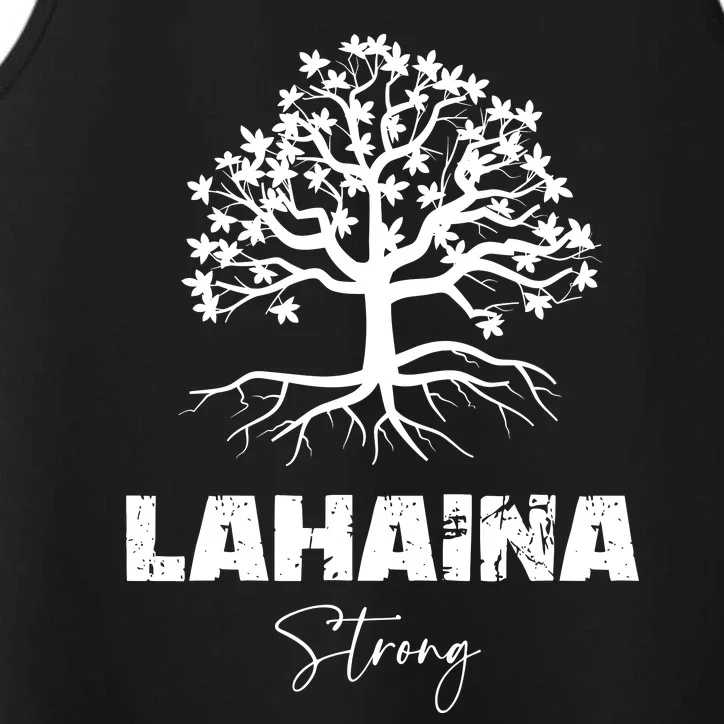 Maui Hawaii Strong Maui Wildfire Lahaina Survivor Performance Tank