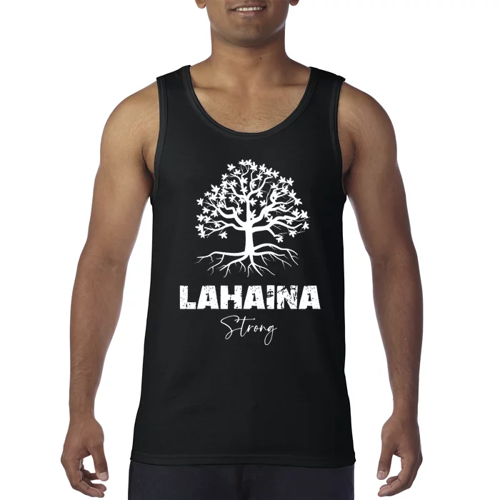 Maui Hawaii Strong Maui Wildfire Lahaina Survivor Tank Top