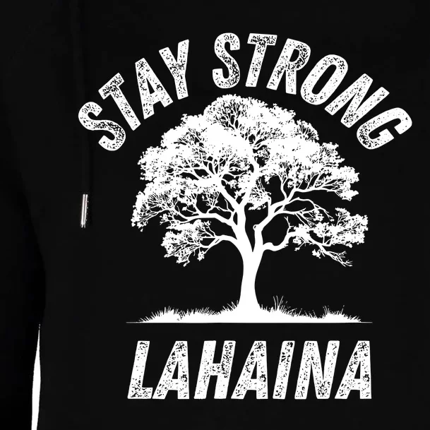 Maui Hawaii Strong Maui Wildfire Lahaina Survivor Womens Funnel Neck Pullover Hood