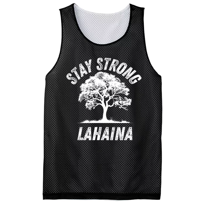 Maui Hawaii Strong Maui Wildfire Lahaina Survivor Mesh Reversible Basketball Jersey Tank