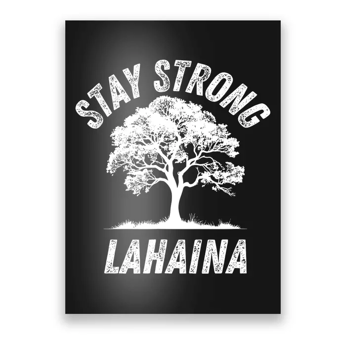 Maui Hawaii Strong Maui Wildfire Lahaina Survivor Poster