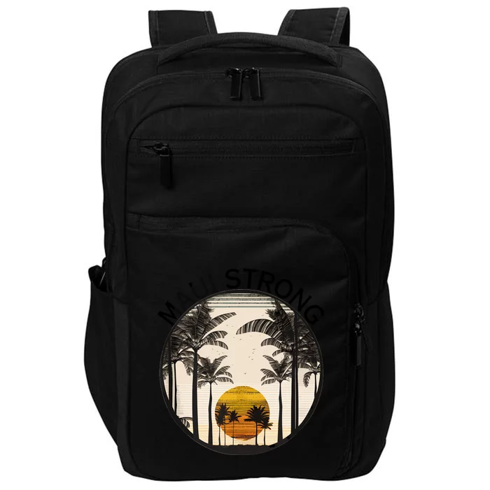 Maui Hawaii Strong Pray For Maui Pray For Lahaina Hawaii Impact Tech Backpack